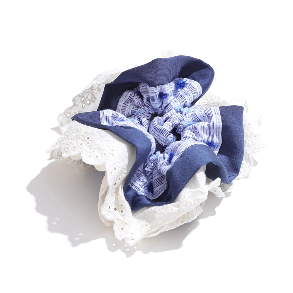 Mist Lace Scrunchie Hairband