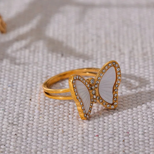Butterfly Meadow Ring