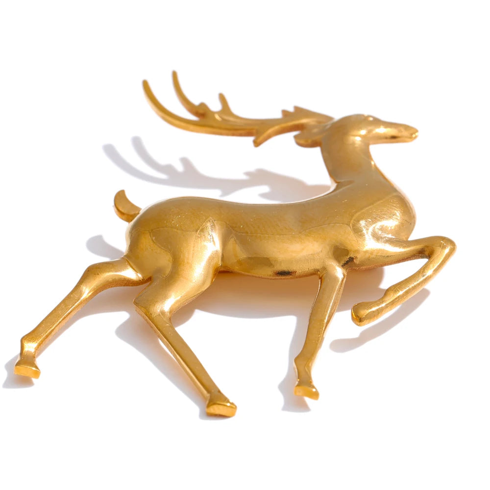 Deer Brooches Pin