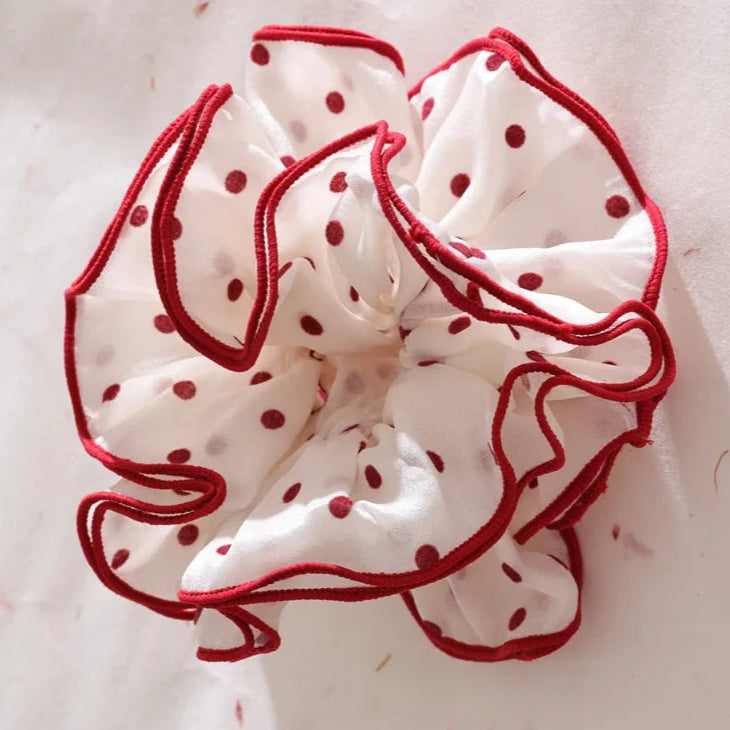 Red Velvet Dotty Hairband