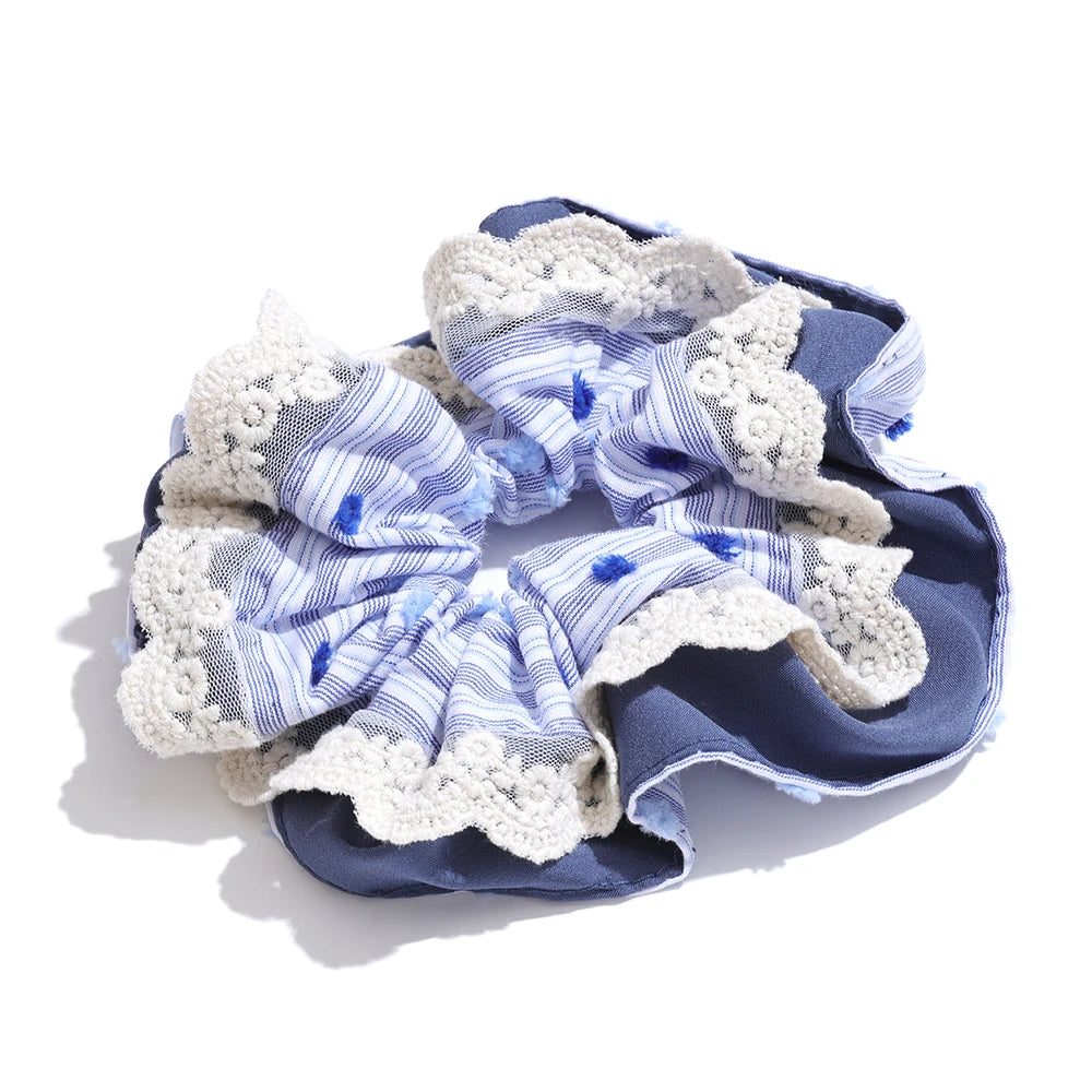 Mist Lace Scrunchie Hairband