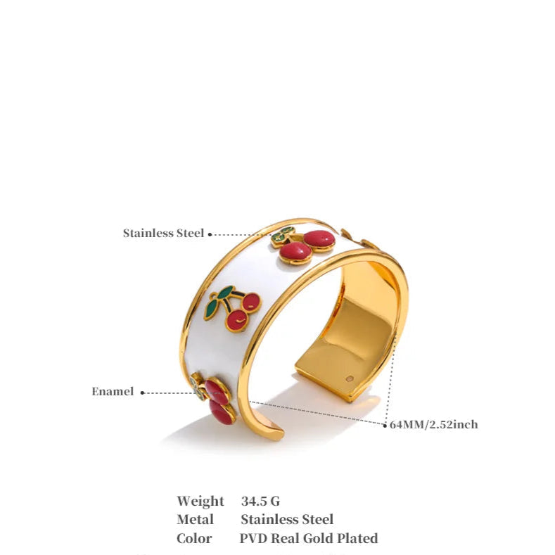 Sugar Cherry Cuff