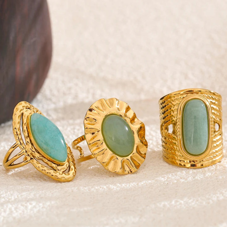 Vintage Lagoon Ring
