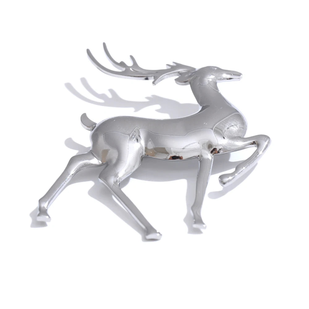 Deer Brooches Pin