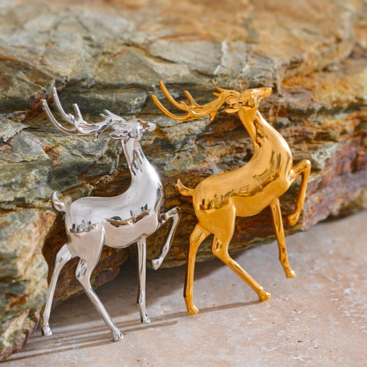 Deer Brooches Pin