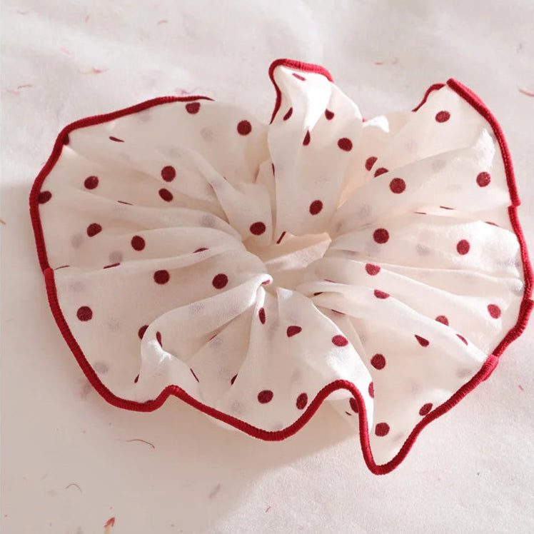 Red Velvet Dotty Hairband