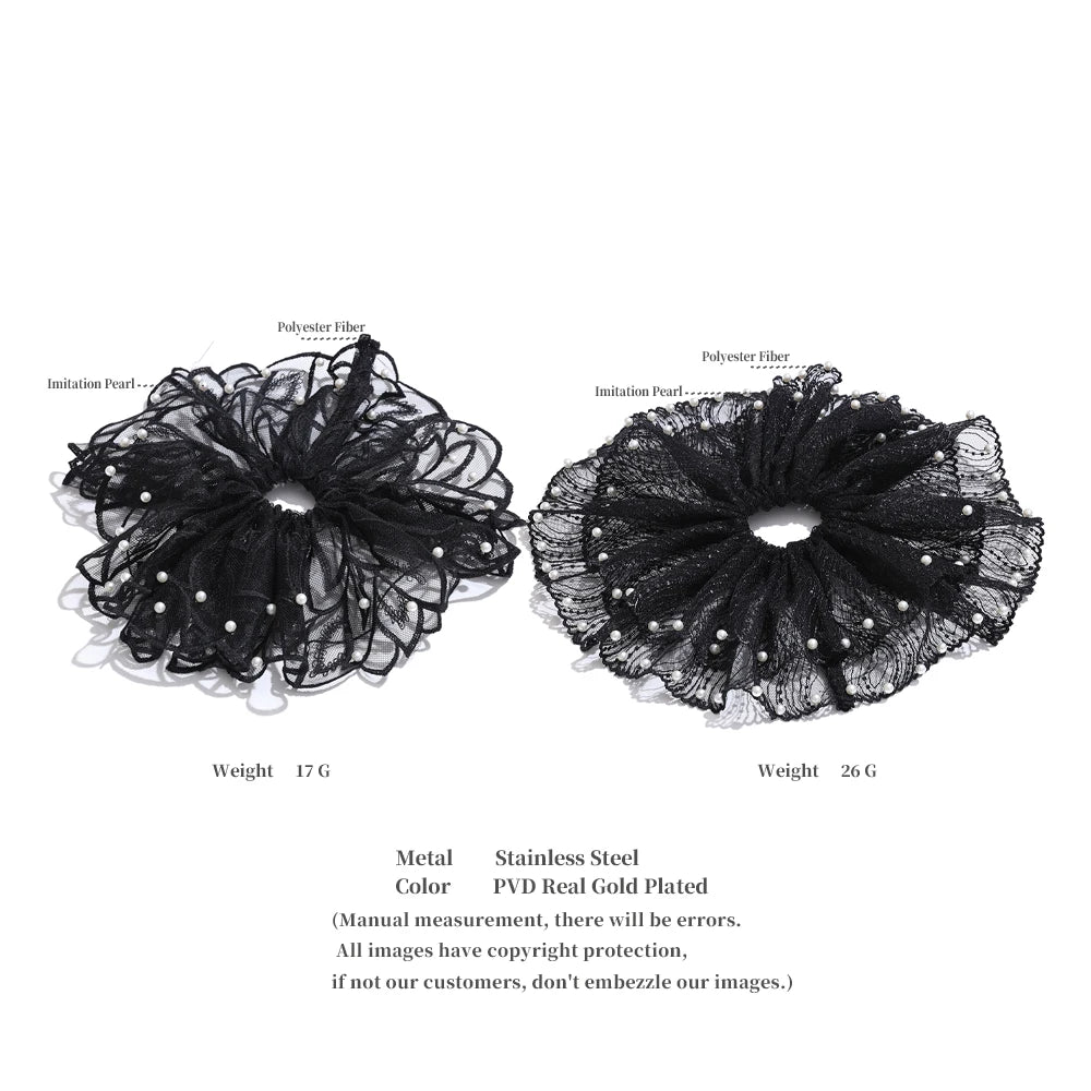 Black Swan Lace Hairband