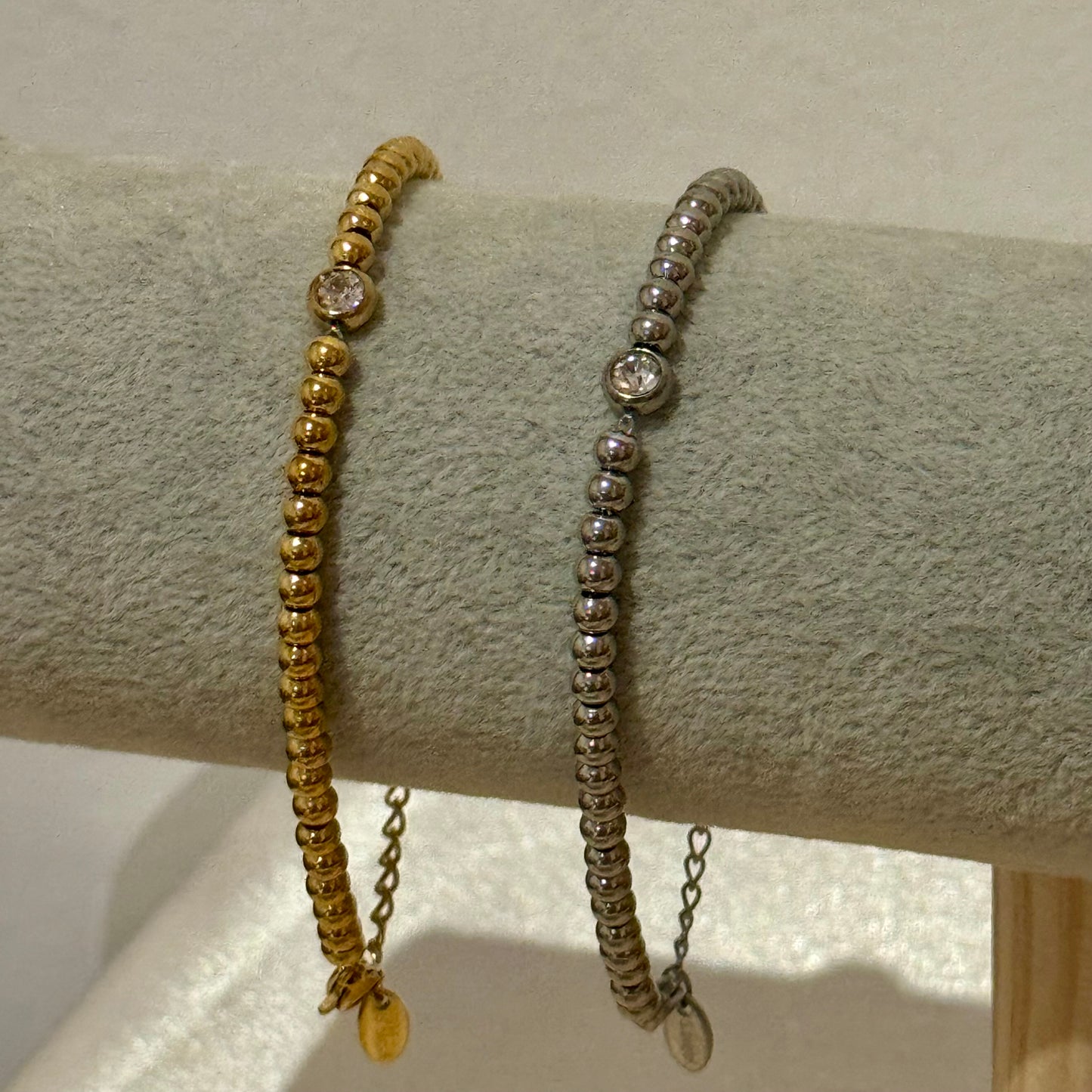 Victorian Beaded Charm Bracelet