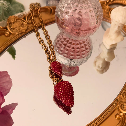 Juicy Strawberry Necklace
