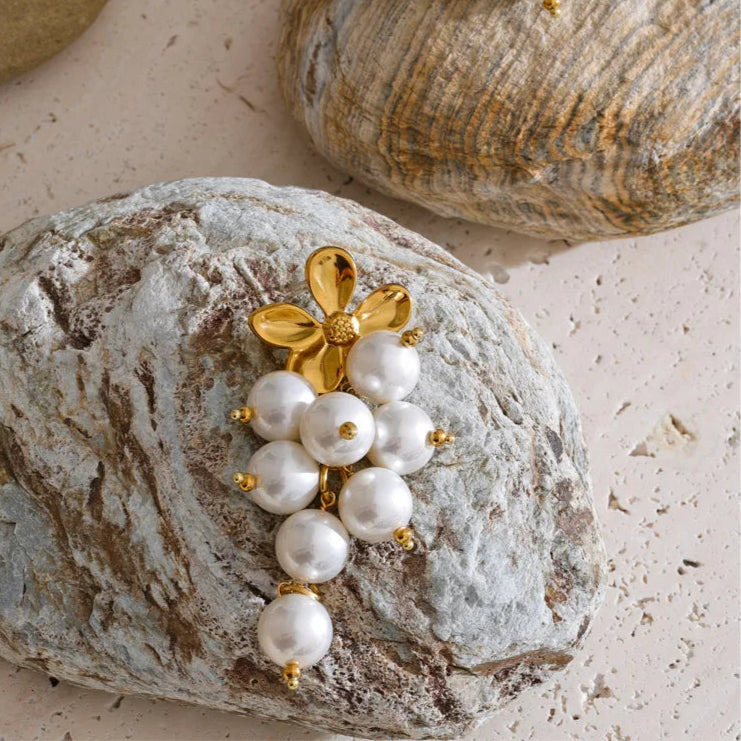 Double Layer Pearl Elegance Set