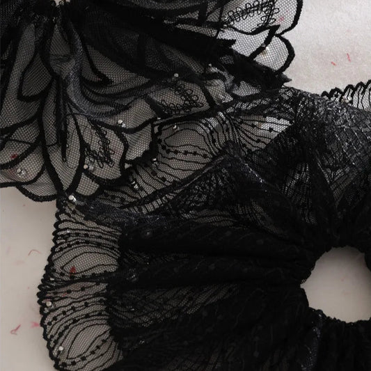 Black Swan Lace Hairband