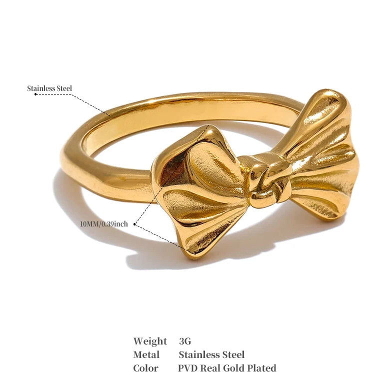 Casting Bow Knot Ring