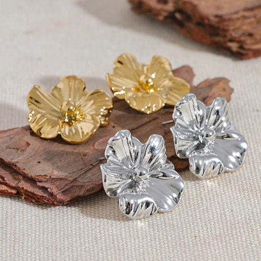 Primrose Blossom Stud Earrings