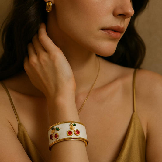 Sugar Cherry Cuff